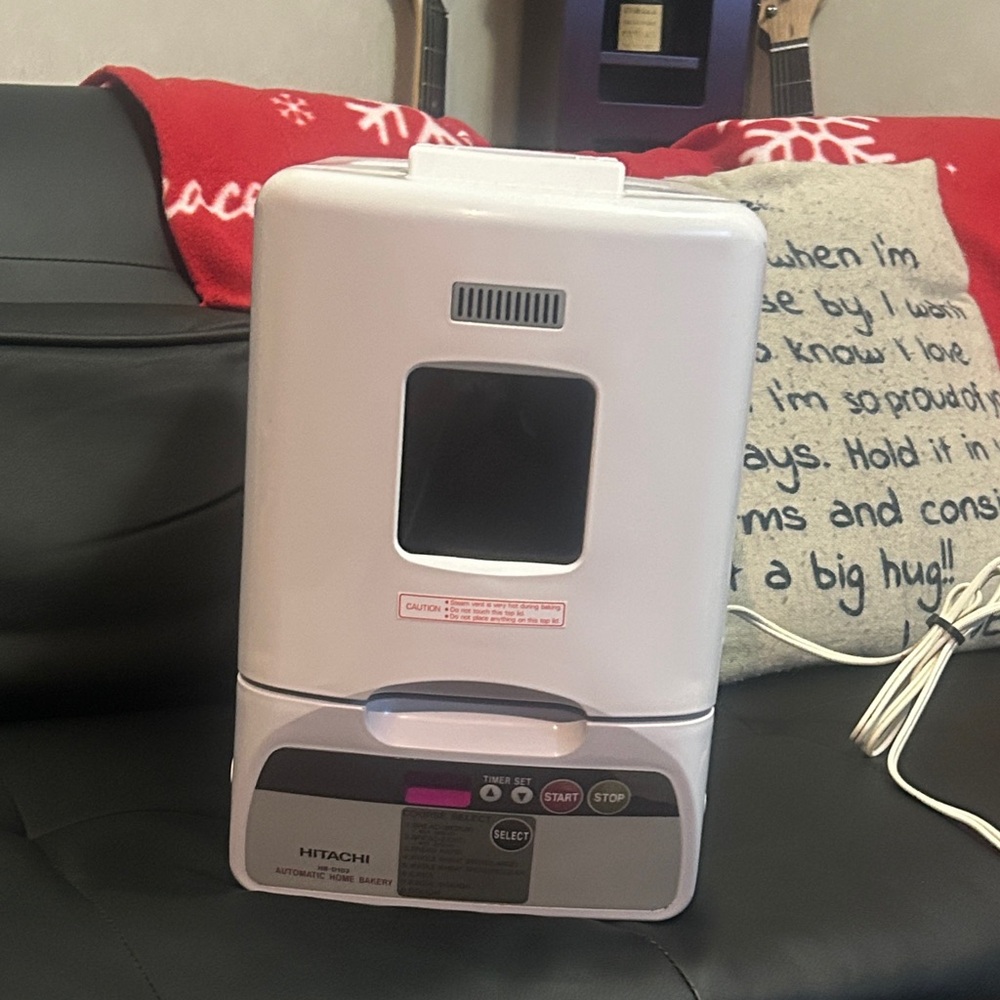 TACH Bread Maker in White and Gray